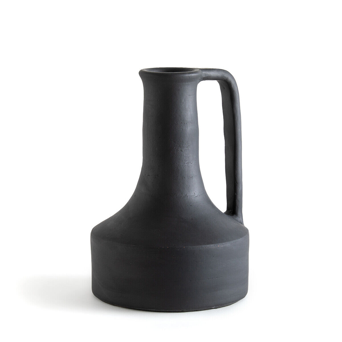 LA REDOUTE INTERIEURS Keramikvase Sira, H. 32 cm SCHWARZ