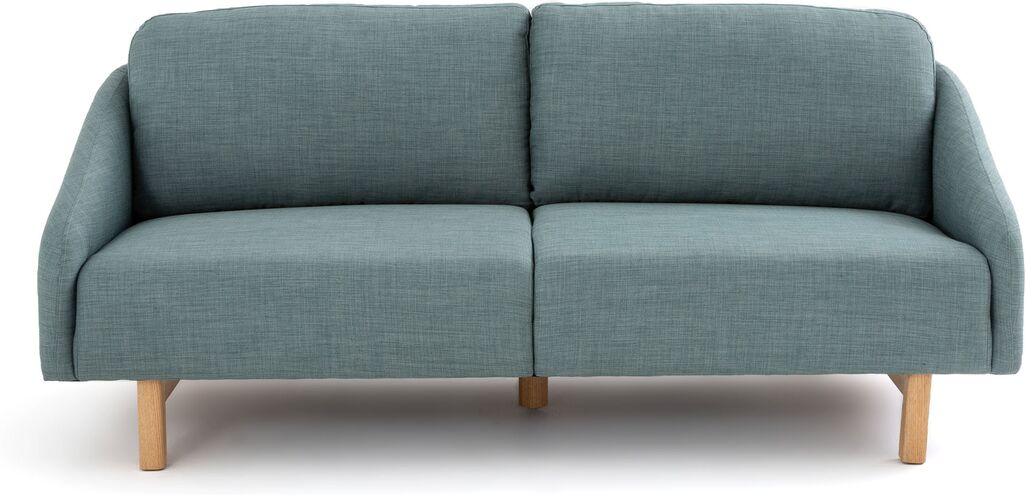 LA REDOUTE INTERIEURS Sofa Cover, 2- oder 3-Sitzer, Polyester/Baumwolle GRAU;GRÜN