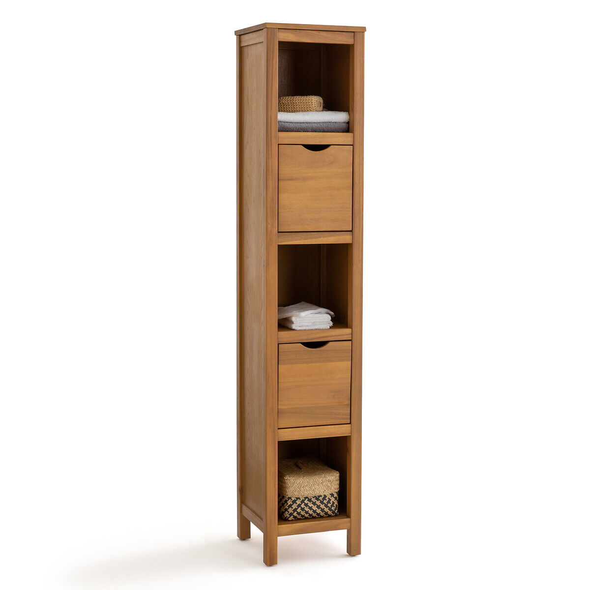 LA REDOUTE INTERIEURS Badhochschrank Sedna, Akazie BEIGE