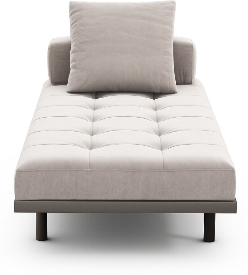 AM.PM Daybed Héraclite, Samt GRAU;BEIGE