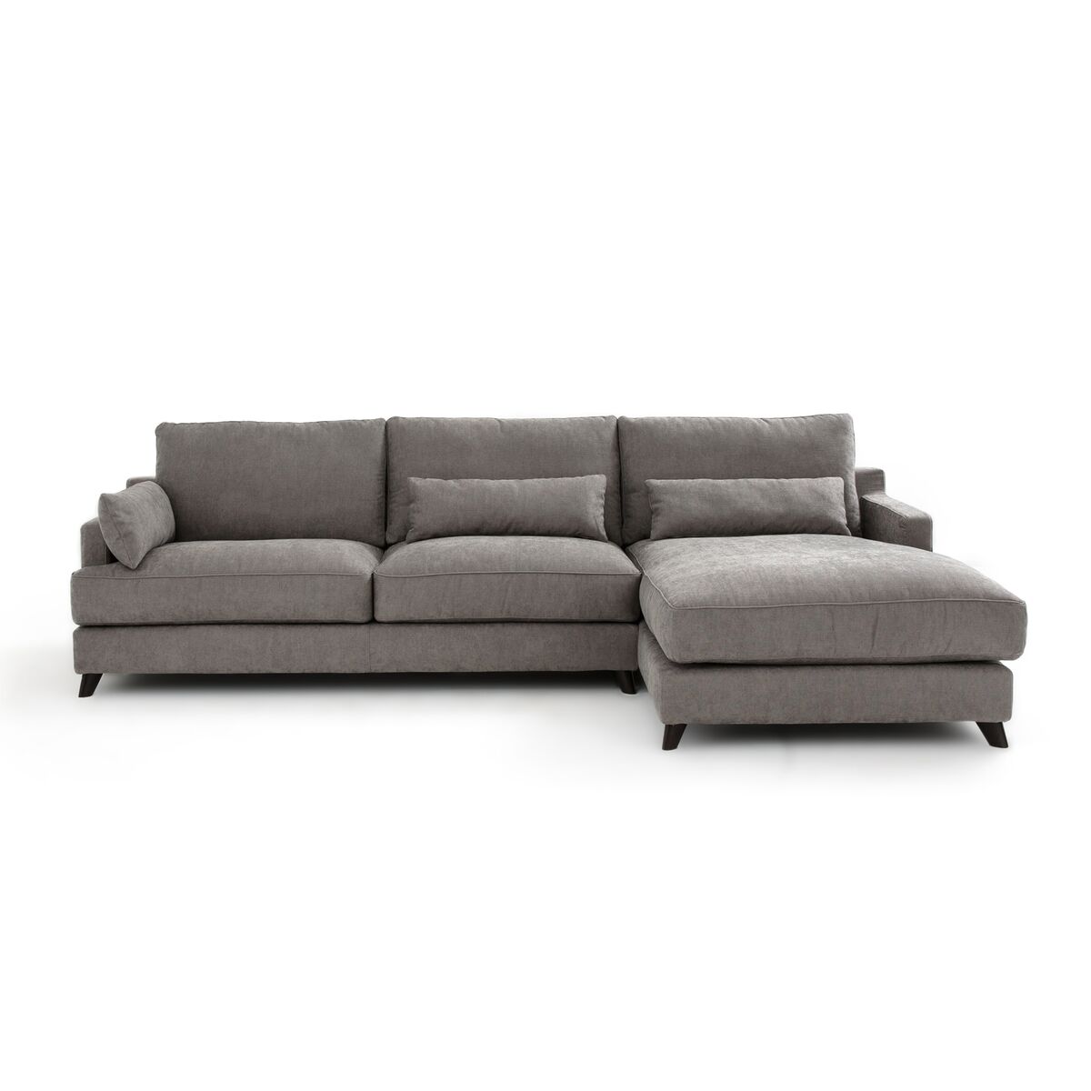 AM.PM Ecksofa Alwine, Viskose/Polyester GRAU;GRÜN