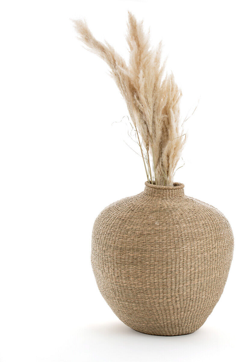 LA REDOUTE INTERIEURS XXL-Deko-Vase Maylon, Pflanzengeflecht BEIGE