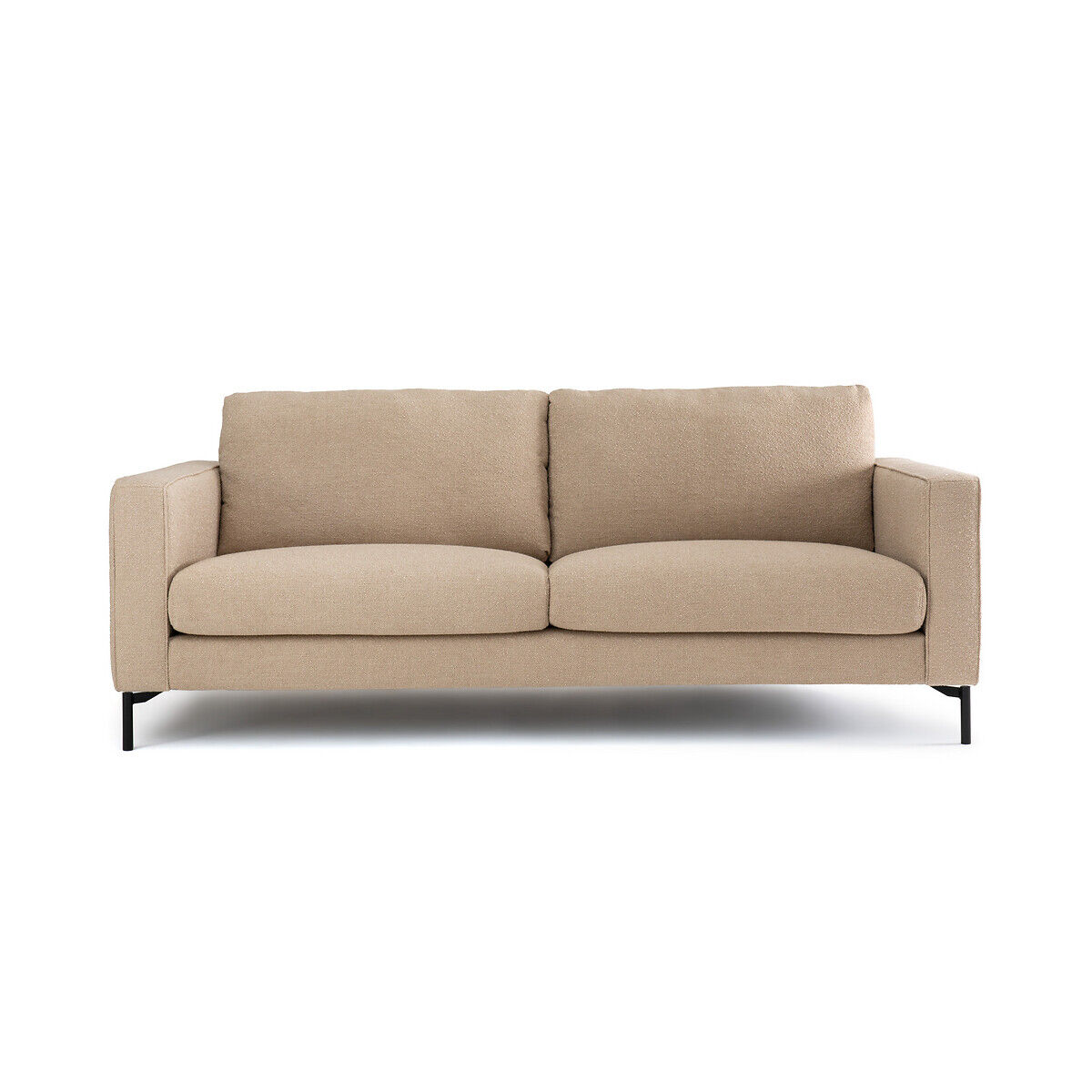 LA REDOUTE INTERIEURS Sofa Andréa mit Strukturbezug, 2- oder 3-Sitzer BRAUN;BEIGE