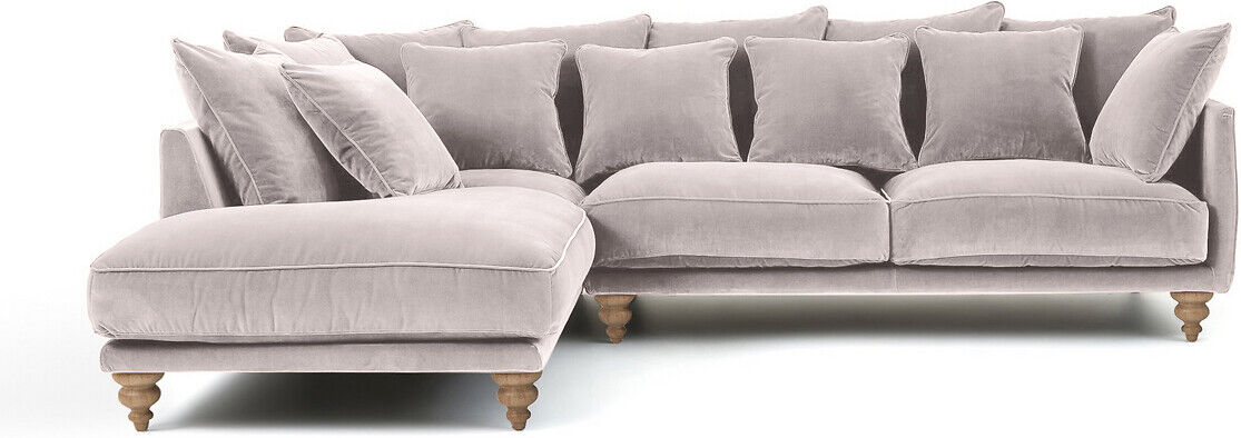 AM.PM Ecksofa Lazare, Samt GRAU;GELB;BEIGE