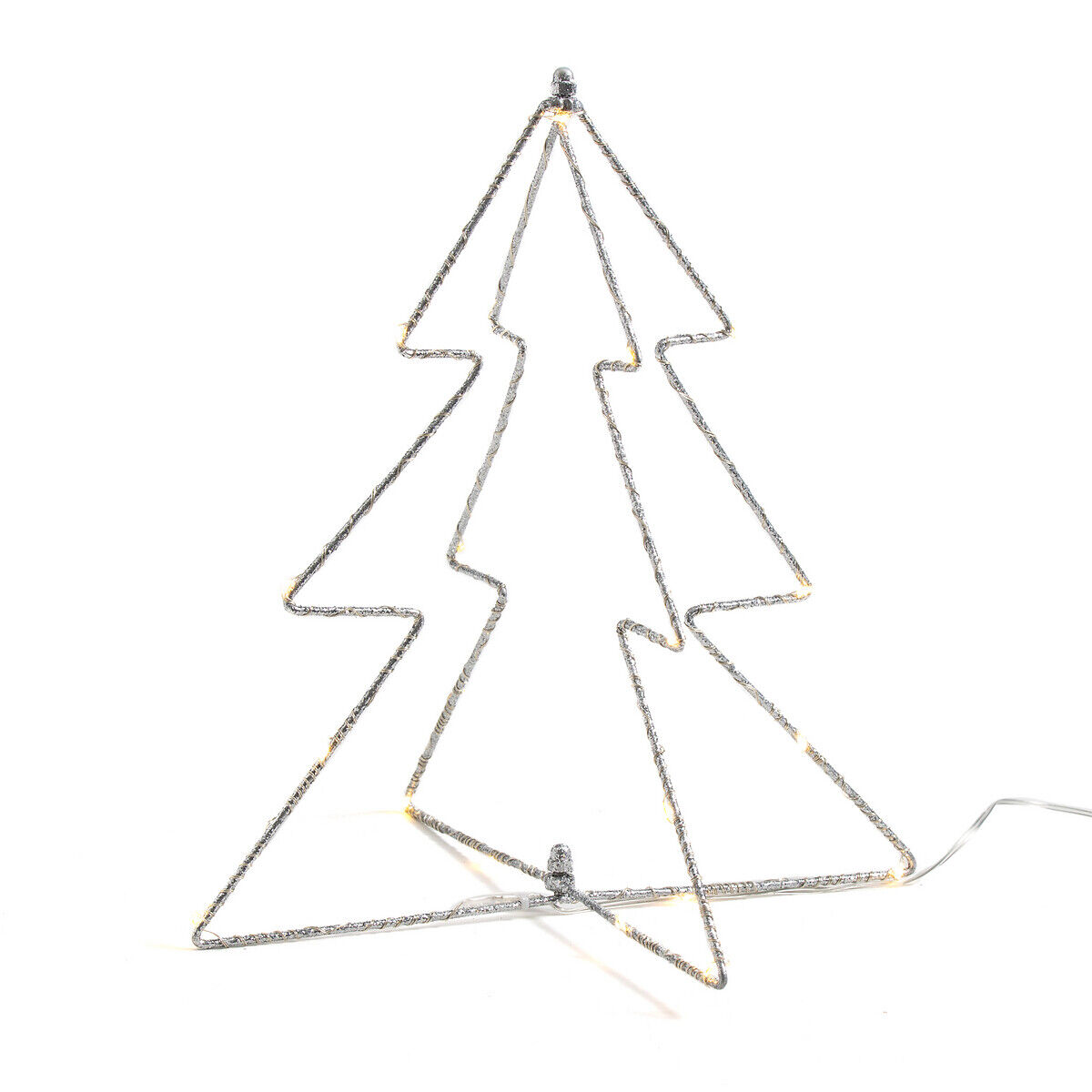 LA REDOUTE INTERIEURS 3D-Weihnachtsbaum Caspar, beleuchtet GELB