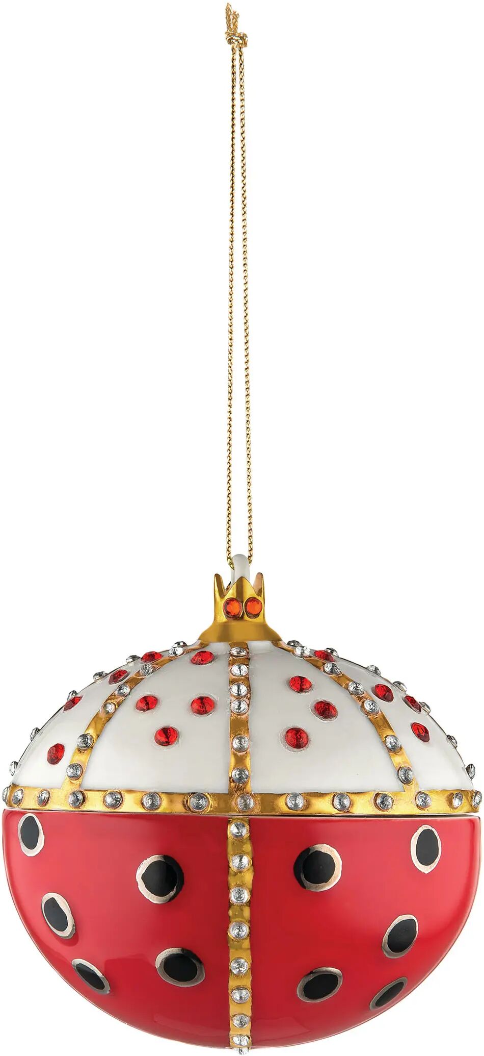 Alessi Fleurs de Jorì Re Coccinello Dekokugel  weiss