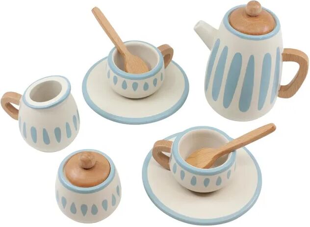 Sebra Tee-Set TEATIME 11-teilig in classic white/dusty teal