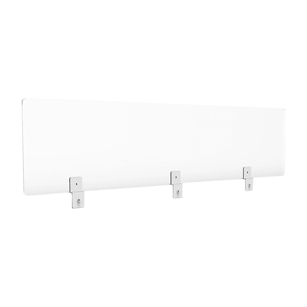 Hygieneschutzwand für Schreibtisch-Trennwände HxBxT 300 x 1600 x 5 mm transparent