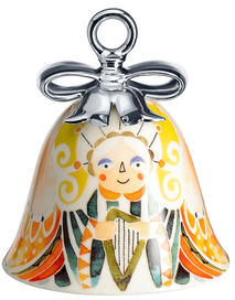 Alessi Holy Family Weihnachtsglocke Engel