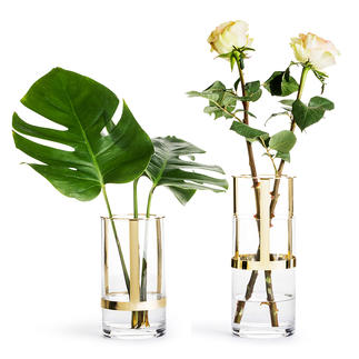 Sagaform Vase & Windlicht Hold, Gold