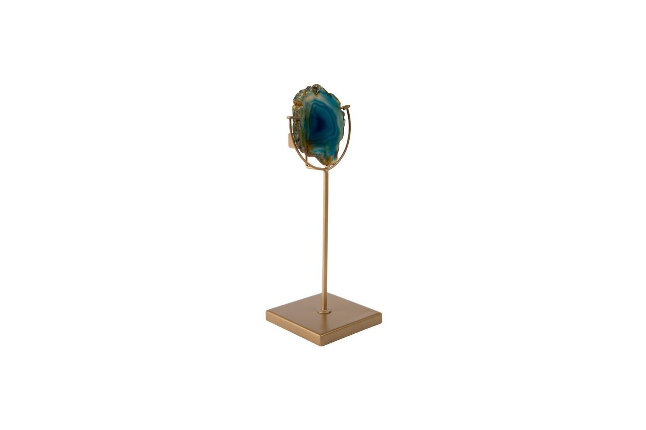 Dutch Bone Kerzenhalter Gem blau