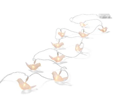 Tchibo LED-Lichterkette - Tchibo - Vögel Semitransparent Kabel UND Batteriefach Transparent Kunststoff