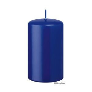 Kopschitz Kerzen Kerzen Stumpenkerzen Royalblau, 60 x 60 mm, 16 Stück