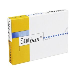 Rölke Pharma GmbH SCARBAN Light Silikonverband 5x15 cm 2 Stück