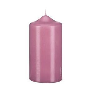 Kopschitz Kerzen Stumpen Kerzen Antique Pink 30 x Ø 9 cm, 6 Stück getauchte Stumpenkerzen mit Spitzkopf in RAL Qualität