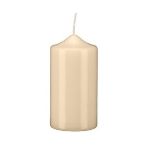 Kopschitz Kerzen Stumpen Kerzen Vanilla Bisquit 30 x Ø 6 cm, 6 Stück getauchte Stumpenkerzen mit Spitzkopf in RAL Qualität