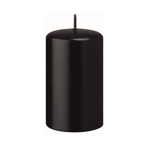 Kopschitz Kerzen Kerzen Stumpenkerzen Schwarz, 60 x 60 mm, 16 Stück