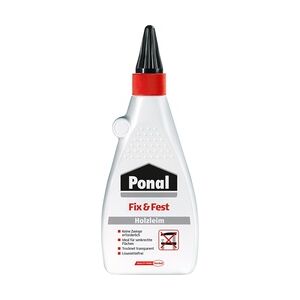 Ponal Holzleim Fix & Fest 500 g Flasche, trocknet transparent