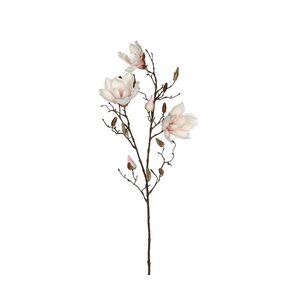 Mica Decorations Mica künstliche Magnolia hellrosa, 88 cm
