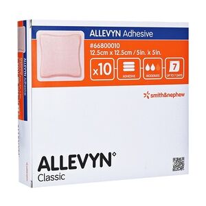 ACA Müller / ADAG Pharma ALLEVYN Adhesive 12,5x12,5 cm haftende Wundauflage 10 Stück