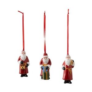 Villeroy & Boch Ornamente Santa Claus, Set 3tlg. Nostalgic Ornaments Dekoration