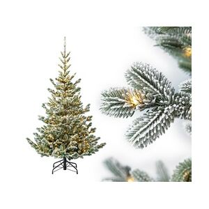 Evergreen Künstlicher Weihnachtsbaum Nobilis Kiefer   Inkl. LEDs & Kunstschnee   Grün    180 cm