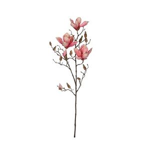 Mica Decorations Mica künstliche Magnolia rosa, 88 cm
