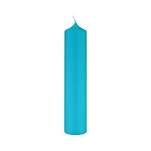 Kopschitz Kerzen Altarkerzen 10% BW Anteil (Bienenwachs Kerzen) Ocean Blau 250 x Ø 90 mm, 4 Stück, Kerzen mit Dornbohrung