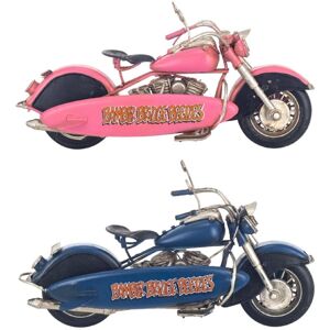 Modellismus terrestrischer Fahrzeuge Geschenk Moto 2 oder mehrfarbige Fahrzeuge 12x29x15cm 24342 - Multicolor - Signes Grimalt