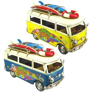 Modellismus terrestrischer Fahrzeuge Geschenk Bussatz 2 u Multicolor -Fahrzeuge 12x26x15cm 24379 - Multicolor - Signes Grimalt