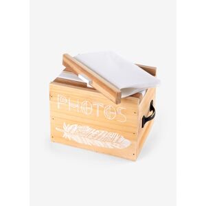 bonprix Fotoaufbewahrungsbox aus Holz - beige