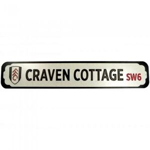 Fulham Fc Metall-Wappenschild Des Fc Fulham Craven Cottage