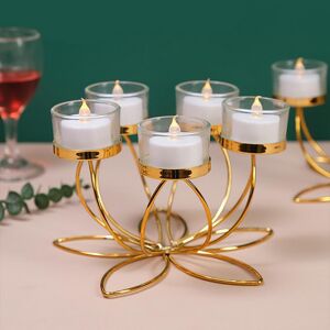 Liuirui3675 Dekor Kerzenständer Halter Kerzenständer Moderne Tischdekoration Zuhause