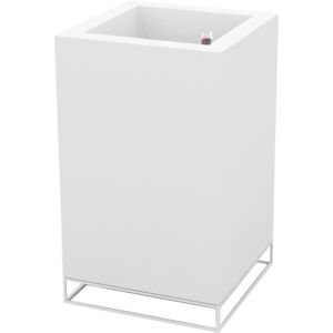 Vondom VELA HIGH CUBE Pflanzengefäß mit Selbstbewässerung - eis - 60x60x100 cm