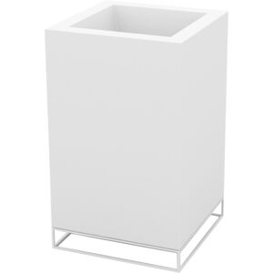 Vondom VELA HIGH CUBE Pflanzengefäß - eis - mit RGB LED + Akku - 60x60x100 cm