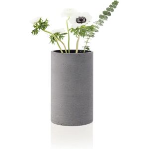 blomus COLUNA Vase - dark grey - Ø 12 cm - Höhe 20 cm