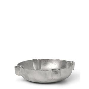 ferm LIVING Kerzenhalter Bowl Medium aluminium