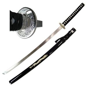 GT-DEKO - Fantasy und Schwert Shop Katana Dragon schwarz mit Saya