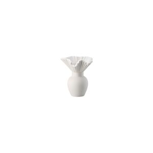 Rosenthal Vase 10 Cm, Porzellan, White Mat, Miniature Vases, Weiss Matt