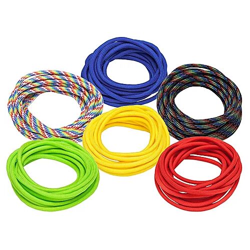 Paracord-Mix "Set 1", 4 mm Ø, 6x 2,6 m