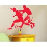 Wandtattoo Kinderzimmer No.UL291 Fußballzweikampf2