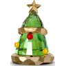 Dekofigur SWAROVSKI "Kristallfigur Holiday Cheers Weihnachtsbaum, 5627104" Dekofiguren Gr. B/H/T: 2,9 cm x 4,3 cm x 3 cm, bunt (grün, bernsteinfarben, gelb, rot) Deko-Objekte Swarovski Kristall