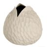 ASA CARVE Vase - natur - Ø 10 cm - Höhe 10,5 cm