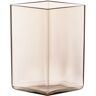 iittala Ruutu Vase - linen - 11,5 x 11,5 x H 14 cm