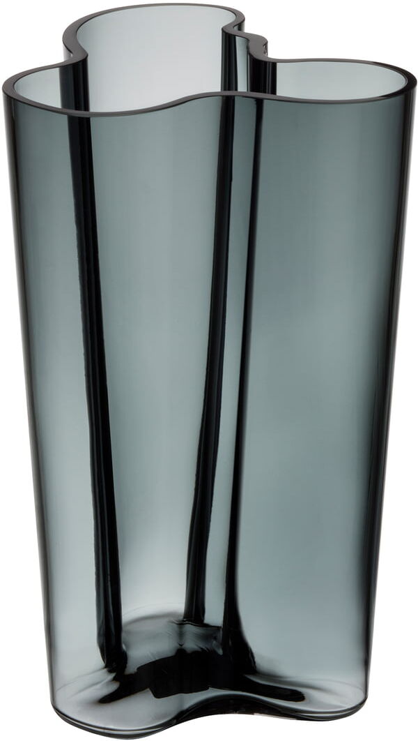 Iittala - Aalto Vase Finlandia 251 mm, dunkelgrau