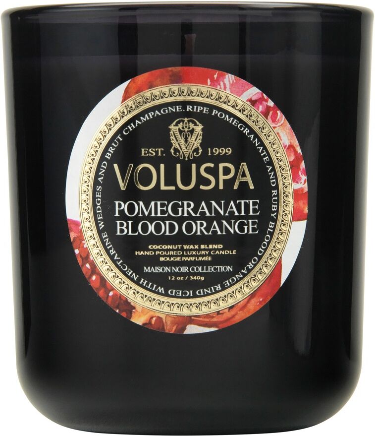 VOLUSPA Klassische Maison Kerze Granatapfel Blutorange