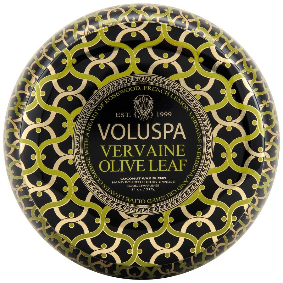 VOLUSPA Maison Metallo Kerze Vervaine Olivenblatt