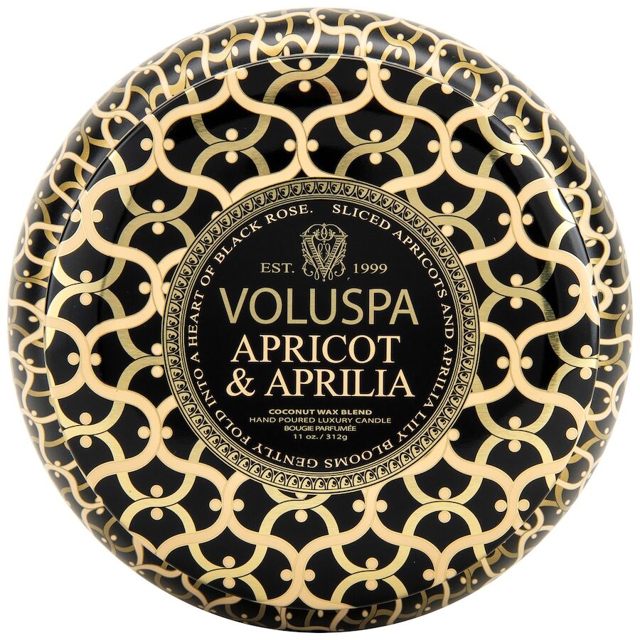 VOLUSPA Maison Metallo Kerze Aprikose und Aprilia