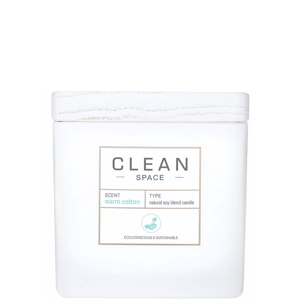 Clean Space Warm Cotton Candle, 227 G.