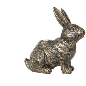 a lot decoration A Lot Dekoration - Lysestage Hare 14 cm - gyldenbrun 1 stk